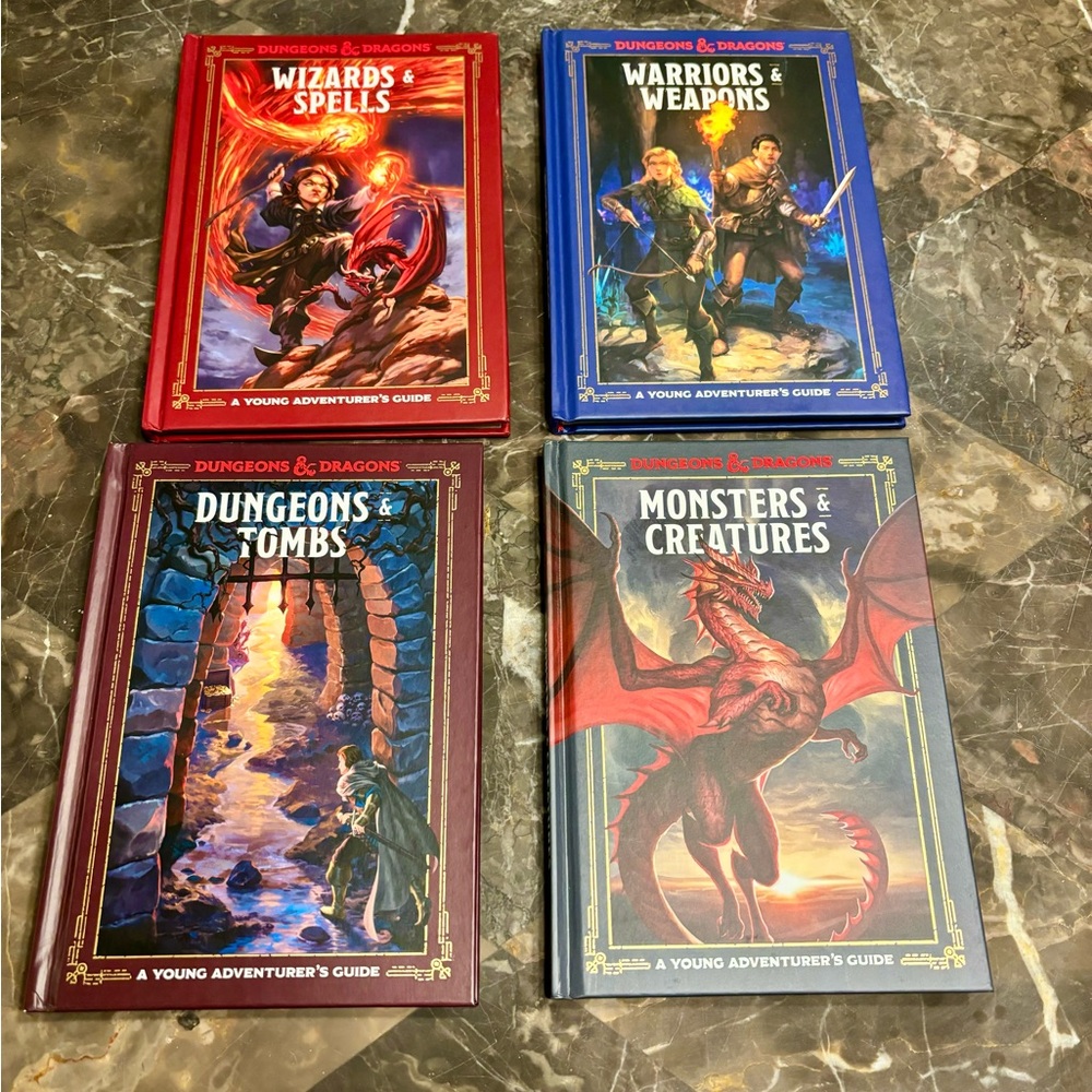 The Young Adventurer's Collection Dungeons & Dragons 4 Books Set
